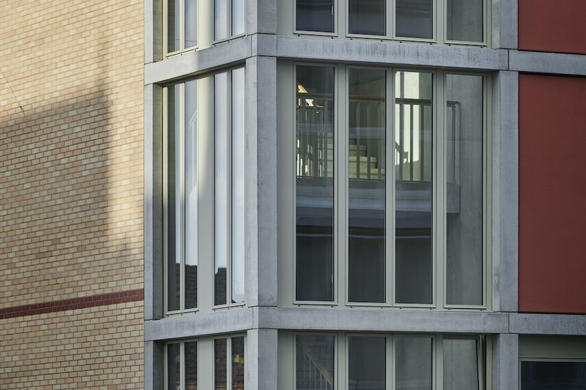 unico Doors and unico Windows - Town houses at Lokstadt, Winterthur located in Winterthur, Switzerland