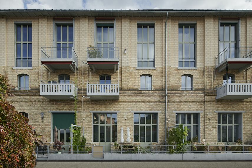 unico Doors and unico Windows - Town houses at Lokstadt, Winterthur located in Winterthur, Switzerland