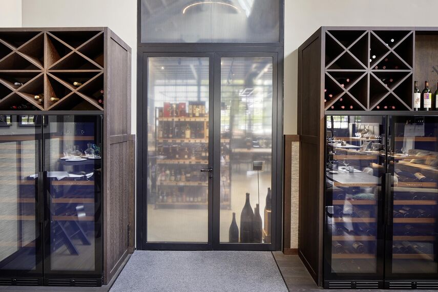 unico xs Windows and unico Doors - Conversion of old shed building, Zug located in Zug, Switzerland