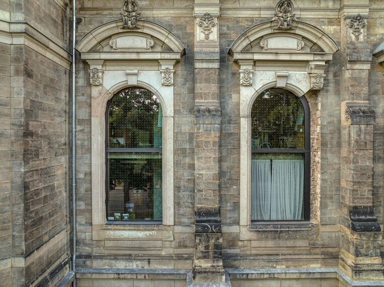 unico Windows, unico Doors, presto 50 Doors and fuego light Doors - Trinitatiskirche, Dresden located in Dresden, Germany