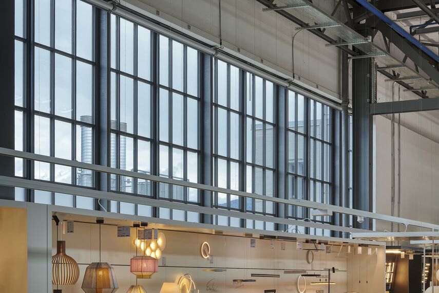 unico xs Windows - Factory floors in the Salzhaus, Biel located in Biel, Switzerland