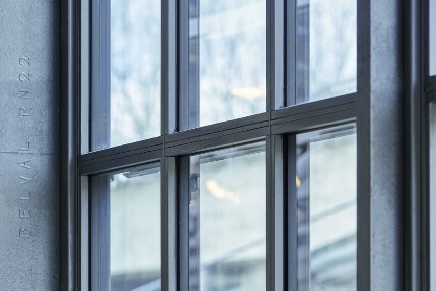 unico xs Windows - Factory floors in the Salzhaus, Biel located in Biel, Switzerland