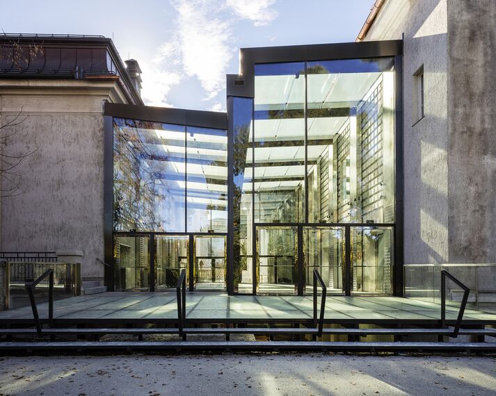 unico Doors - The new foyers at Mozarteum, Salzburg located in Salzburg, Austria