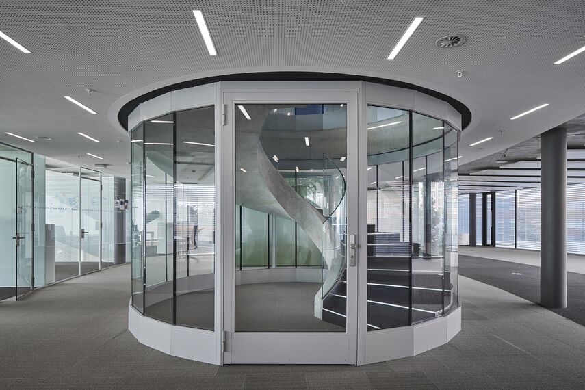 fuego light Doors and fuego light Windows - Maison de la Paix, Geneva located in Geneva, Switzerland
