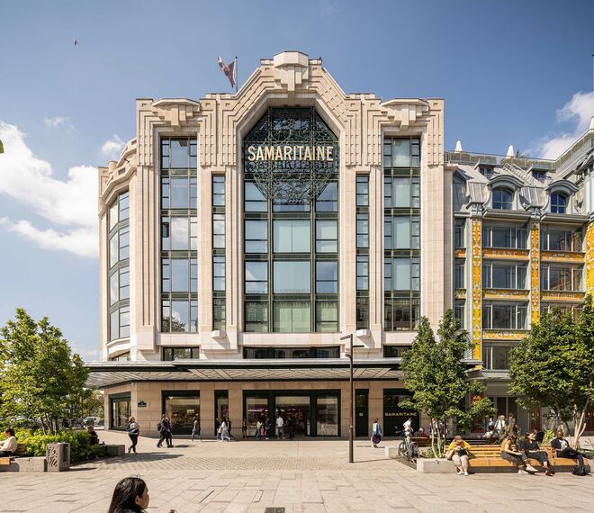 unico Windows, unico xs Windows and fuego light Doors - La Samaritaine Paris located in Paris, France