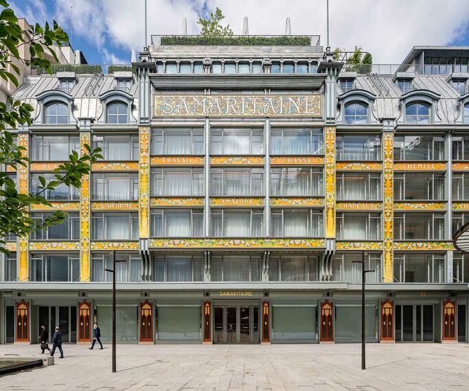 unico Windows, unico xs Windows and fuego light Doors - La Samaritaine Paris located in Paris, France