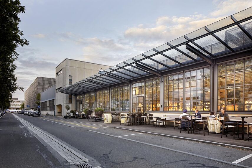 unico xs Windows and unico Doors - Conversion of old shed building, Zug located in Zug, Switzerland