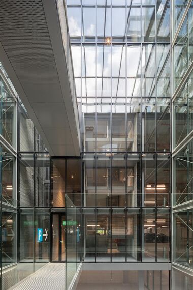 presto 50 Doors, presto 50 Windows, unico xs Windows and thermfix vario Facades - Fenix I, Rotterdam located in Rotterdam, The Netherlands