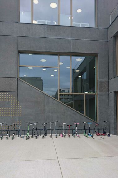 fuego light Doors, fuego light Sliding systems, presto 50 Doors, presto 50 Windows and unico Doors - Smart City, Graz located in Graz, Austria