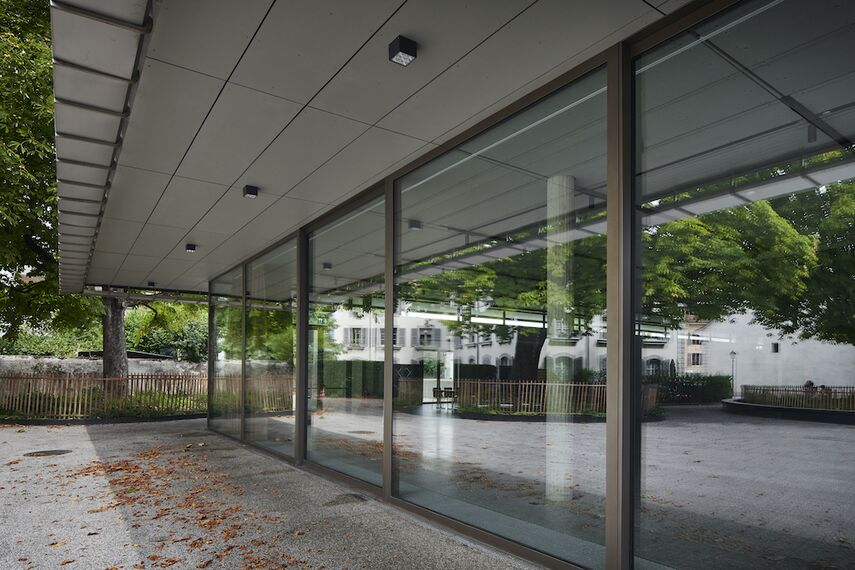 unico Windows, unico Doors, fuego light Doors, fuego light Windows, presto 50 Windows and presto 50 Doors - Théâtre de Carouge and Salle des Fêtes located in Carouge, Switzerland