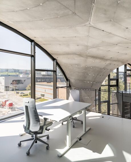 thermfix vario Facades, unico Doors and unico Windows - HiLo research and innovation unit, Duebendorf located in Dübendorf, Switzerland
