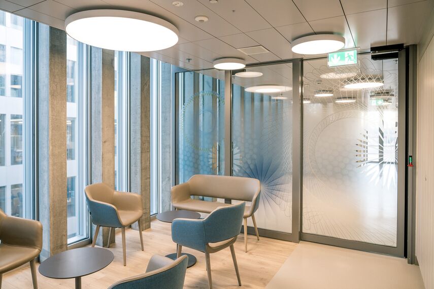 thermfix vario Facades, fuego light Doors, unico Doors and presto 50 Doors - The Circle, Zurich located in Zürich, Switzerland