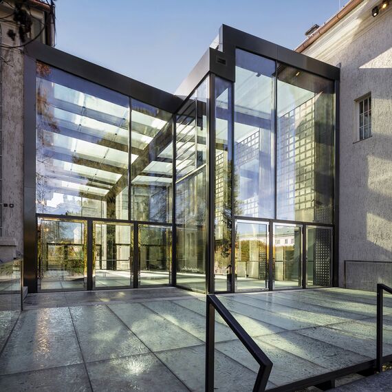 unico Doors - The new foyers at Mozarteum Salzburg located in Salzburg, Austria