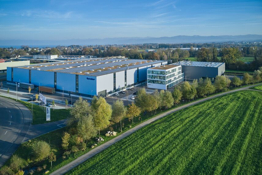 unico Windows, fuego light Doors, thermfix vario Facades, unico Doors, fuego light Sliding systems, unico Sliding systems and presto xs Doors - Forster Campus, Romanshorn located in Romanshorn, Switzerland