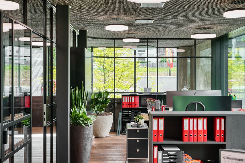 presto xs Doors, presto 50 Doors, unico Doors and fuego light Doors - Merkle Metallbau AG, Trimmis located in Trimmis, Switzerland