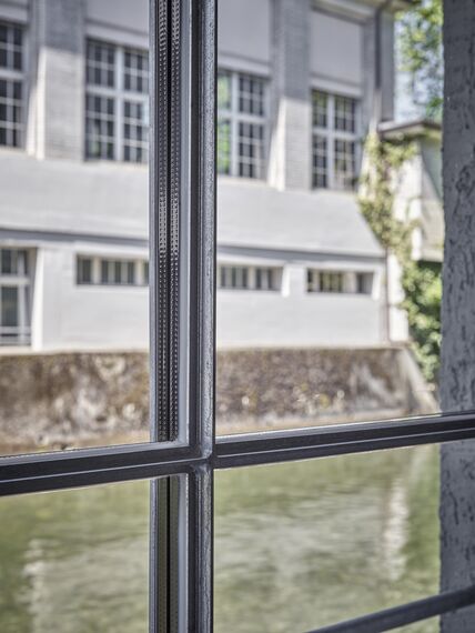 unico Doors and unico xs Windows - Conversion of the Papieri site in Cham located in Cham, Switzerland