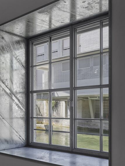 unico Doors and unico xs Windows - Conversion of the Papieri site in Cham located in Cham, Switzerland