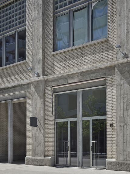 unico Doors and unico xs Windows - Conversion of the Papieri site in Cham located in Cham, Switzerland