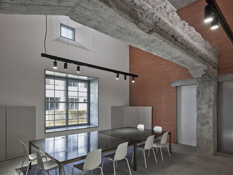unico Doors and unico xs Windows - Conversion of the Papieri site in Cham located in Cham, Switzerland