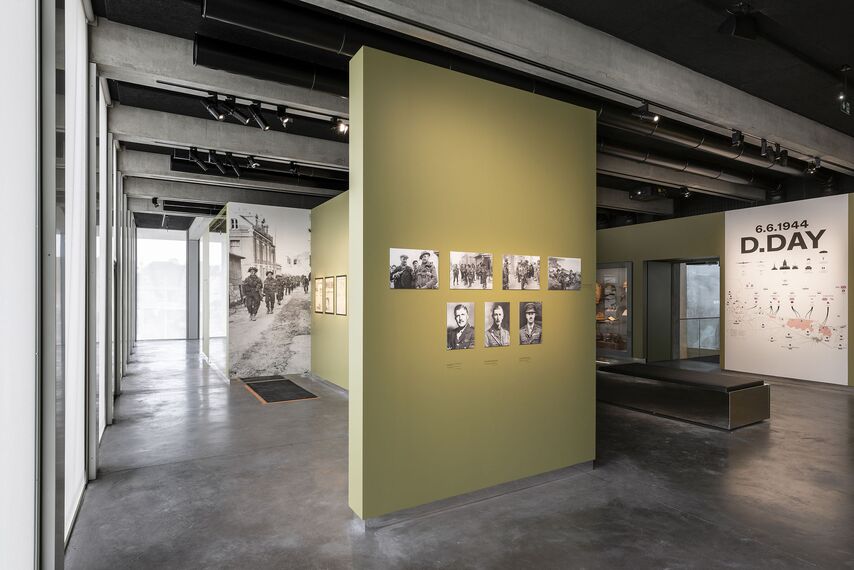 thermfix vario Facades, fuego light Doors and unico Sliding systems - Musée du Débarquement, Arromanches-les-Bains located in Arromanches-les-Bains, France