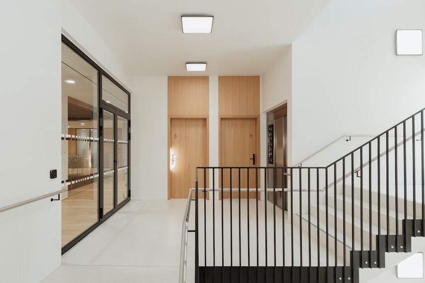 unico Doors, fuego light Doors, unico standard Doors, fuego light fire resistance 30 Doors, fuego light fire resistance 90 Doors and fuego light fire resistance 60 Doors - Renovation of Kärntner Sparkasse in Klagenfurt located inAustria