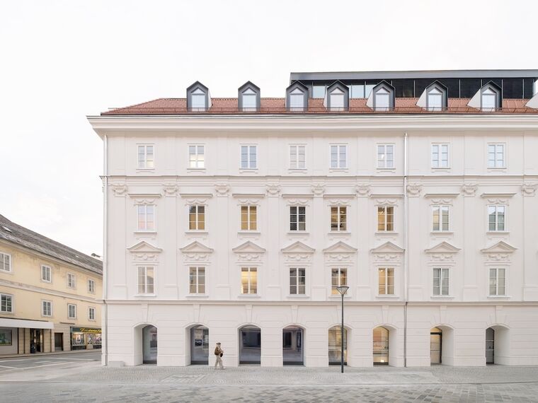 unico Doors, fuego light Doors, unico standard Doors, fuego light fire resistance 30 Doors, fuego light fire resistance 90 Doors and fuego light fire resistance 60 Doors - Renovation of Kärntner Sparkasse in Klagenfurt located inAustria