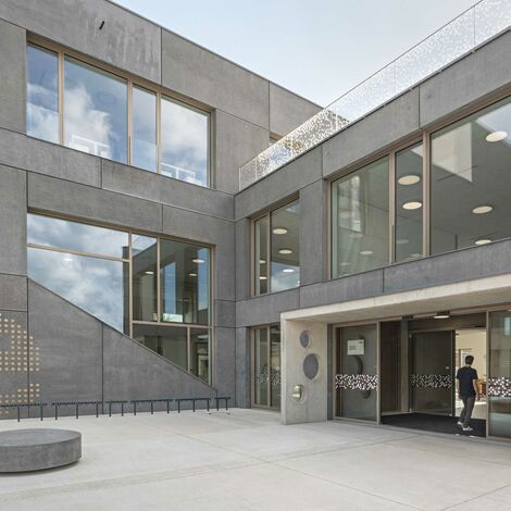 fuego light Doors, fuego light Sliding systems, presto 50 Doors, presto 50 Windows and unico Doors - Smart City, Graz located in Graz, Austria