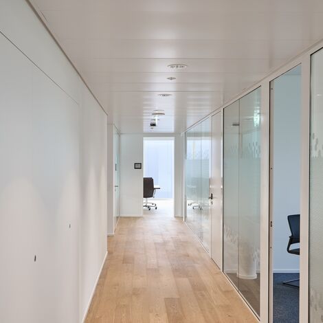 unico Windows, fuego light Doors, thermfix vario Facades, unico Doors, fuego light Sliding systems, unico Sliding systems and presto xs Doors - Forster Campus, Romanshorn located in Romanshorn, Switzerland