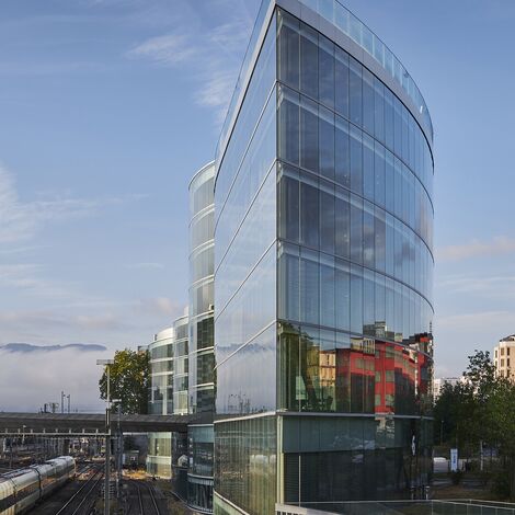 fuego light Doors and fuego light Windows - Maison de la Paix, Geneva located in Geneva, Switzerland