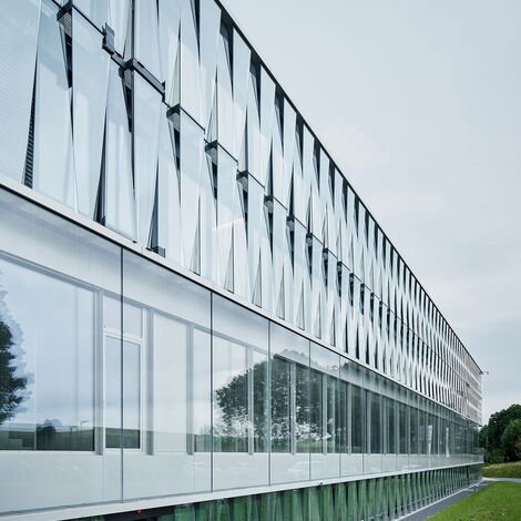 thermfix vario Facades, fuego light Doors, fuego light Sliding systems and unico Doors - ECAvenir, Lausanne located in Lausanne, Switzerland
