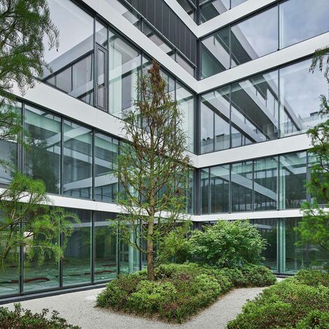 thermfix vario Facades, fuego light Doors, fuego light Sliding systems and unico Doors - ECAvenir, Lausanne located in Lausanne, Switzerland