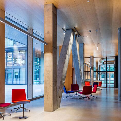 presto 50 Windows and fuego light Doors - Medical faculty, Linz located in Linz, Austria