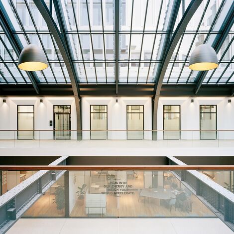 fuego light Windows, fuego light Doors and thermfix vario Facades - Work-Life-Center, Hamburg located in Hamburg, Germany