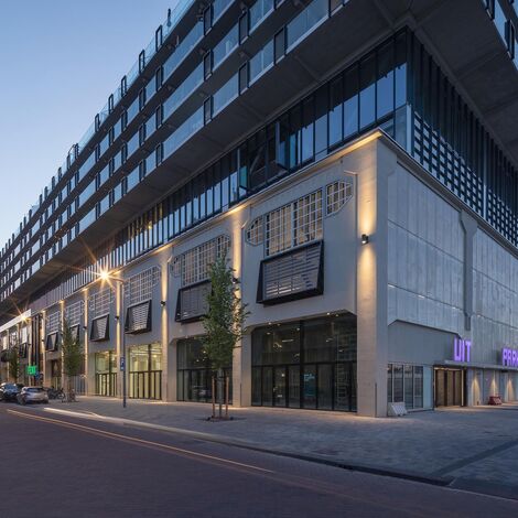 presto 50 Doors, presto 50 Windows, unico xs Windows and thermfix vario Facades - Fenix I, Rotterdam located in Rotterdam, The Netherlands