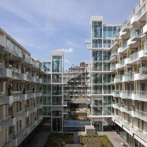 presto 50 Doors, presto 50 Windows, unico xs Windows and thermfix vario Facades - Fenix I, Rotterdam located in Rotterdam, The Netherlands