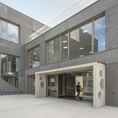 fuego light Doors, fuego light Sliding systems, presto 50 Doors, presto 50 Windows and unico Doors - Smart City, Graz located in Graz, Austria