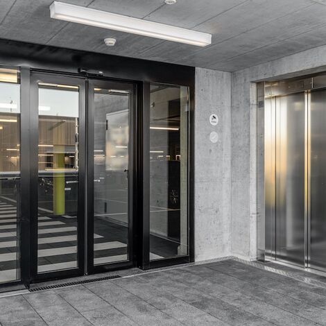 fuego light Sliding systems, fuego light Doors and presto 50 Doors - Uster Hospital located in Uster, Switzerland