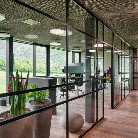 presto xs Doors, presto 50 Doors, unico Doors and fuego light Doors - Merkle Metallbau AG, Trimmis located in Trimmis, Switzerland