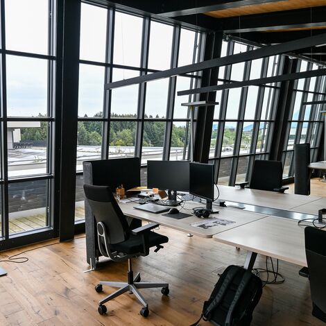 unico Doors, thermfix vario Facades and unico xs Windows - Im Dock, Rothenburg located in Lucerne, Switzerland