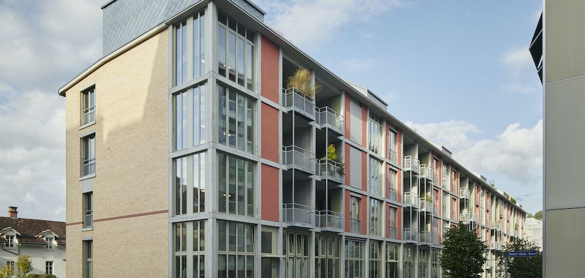 unico Doors and unico Windows - Town houses at Lokstadt, Winterthur located in Winterthur, Switzerland