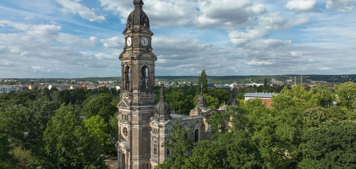 unico Windows, unico Doors, presto 50 Doors and fuego light Doors - Trinitatiskirche, Dresden located in Dresden, Germany