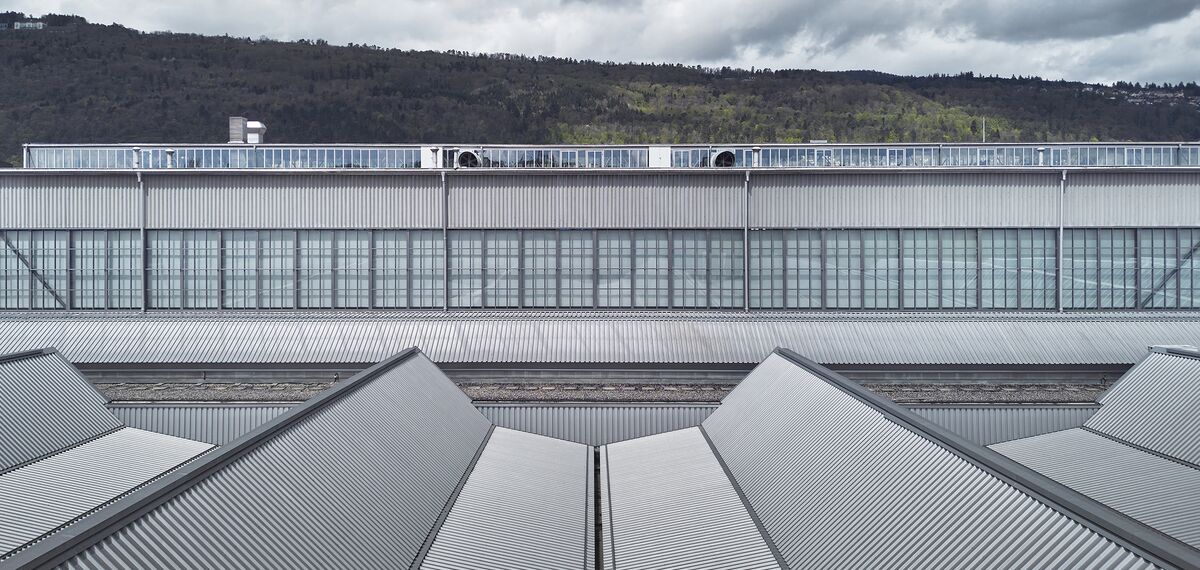unico xs Windows - Factory floors in the Salzhaus, Biel located in Biel, Switzerland