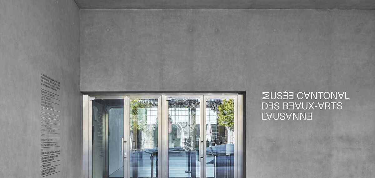 unico Doors, unico Windows and thermfix light Facades - MCBA Cantonal Museum of Fine Arts, Lausanne located in Lausanne, Switzerland