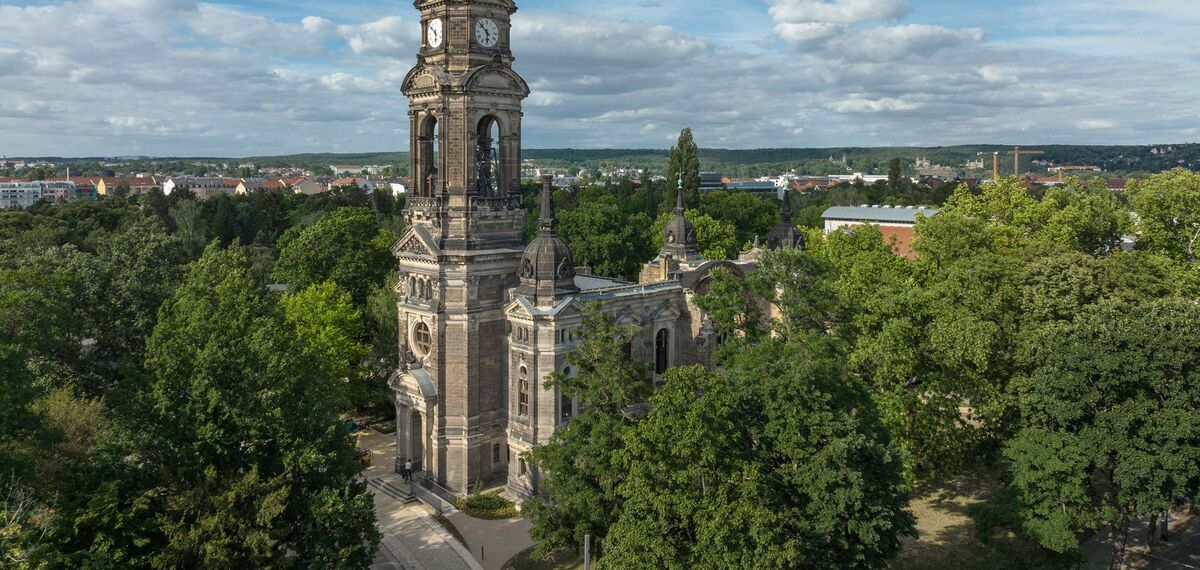 unico Windows, unico Doors, presto 50 Doors and fuego light Doors - Trinitatiskirche, Dresden located in Dresden, Germany