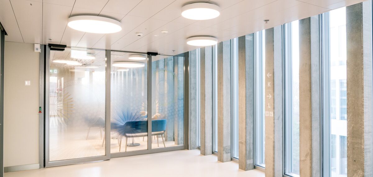 thermfix vario Facades, fuego light Doors, unico Doors and presto 50 Doors - The Circle, Zurich located in Zürich, Switzerland