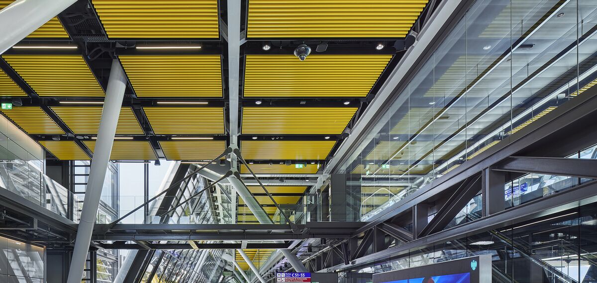 fuego light Doors, fuego light Sliding systems and thermfix light Facades - Airport Terminal, Geneva located in Geneva, Switzerland