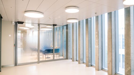 thermfix vario Facades, fuego light Doors, unico Doors and presto 50 Doors - The Circle, Zurich located in Zürich, Switzerland