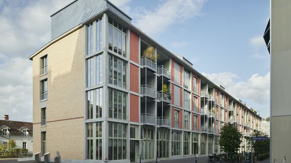 unico Doors and unico Windows - Town houses at Lokstadt, Winterthur located in Winterthur, Switzerland