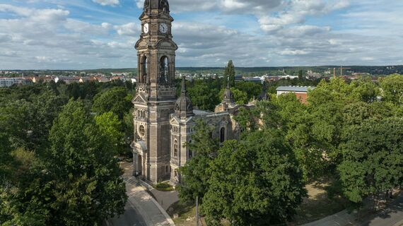 unico Windows, unico Doors, presto 50 Doors and fuego light Doors - Trinitatiskirche, Dresden located in Dresden, Germany